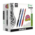Pens | Zebra 22048 1 mm Retractable Medium Z-Grip Ballpoint Pen - Assorted Ink and Barrel Colors (1-Set) image number 0