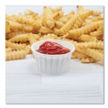 Food Trays, Containers, and Lids | SOLO 400-2050 4 oz. Paper Portion Cups - White (5000/Carton) image number 4