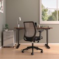 Office Chairs | Alera ALEWX42BME17 17.09 in. to 20.83 in. Seat Height Supports Up to 275 lbs. Wessex Ergonomic Fabric Mesh Swivel Task Chair - Black image number 5