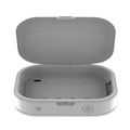 Office Electronics & Batteries | Essential Gear EG4749 UV Sterilizing Box for Mobile Phones - White image number 0