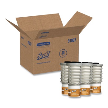 Scott 91067 Essential 48 ml Cartridge Continuous Air Freshener Refills - Citrus Scent (6/Carton)