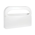 Paper & Dispensers | Boardwalk BWKKD100 16 in. x 3 in. x 11.5 in. Toilet Seat Cover Dispenser - White (2/Box) image number 2