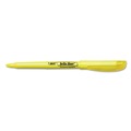 Highlighters | BIC BL241-YW Brite Liner Chisel Tip Highlighter Value Pack - Yellow Ink/Yellow/Black Barrel (24/Pack) image number 2
