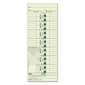Recordkeeping & Forms | TOPS 1252 3.5 x 9 One Side Time Clock Cards Replacement for 1900L (500/Box) image number 0