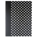 Notebooks & Pads | Universal UNV66350 10.25 in. x 7.63 in.1-Subject Wide/Legal Rule Casebound Hardcover Notebook - Black/White Cover image number 0