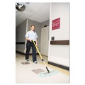  | Rubbermaid Commercial FGQ41800GR00 18 in. Microfiber Dust Pad with Fringe - Green (6/Carton) image number 4
