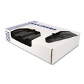 Trash Bags | Heritage H6639AK 33 in. x 39 in. 1.5 mil. 33-Gallon Flat Pack Linear Low-Density Can Liners - Black (250/Carton) image number 1