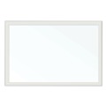 White Boards | U Brands 2071U00-01 30 x 20 Magnetic Dry Erase Board with Decor Frame - White Surface/White Wood Frame image number 0