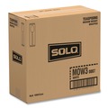 Cutlery | SOLO MOW3-0007 Individually Wrapped Regal Mediumweight Plastic Cutlery Spoon - White (1000/Carton) image number 3