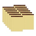 Notebooks & Pads | Ampad 20-020R Gold Fibre 8.5 in. x 11.75 in. Quality Writing Pads - Wide/Legal, Canary-Yellow (1-Dozen) image number 0