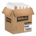  | SOLO 378MS-0029 8 oz. Printed Mistique Polycoated Hot Paper Cup - Brown (1000/Carton) image number 0