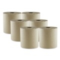Paper Towels and Napkins | Boardwalk 6700R 8 in. x 700 ft. 1-Ply Hardwound Towel - Kraft (6/Carton) image number 0