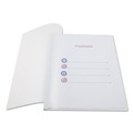 Report Covers & Pocket Folders | Universal UNV20564 Clear View Report Cover with Slide-on Binder Bar - Clear (25/Pack) image number 2