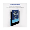 Just Launched | Avery 79699 3 One Touch EZD Rings 1 in. Capacity 11 in. x 8.5 in. Heavy-Duty View Binder with DuraHinge - Black image number 4