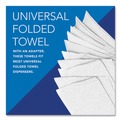 Paper Towels and Napkins | Scott 01960 7.8 in. x 12.4 in. 1-Ply Pro Scottfold Towels - White (25 Packs/Carton) image number 5