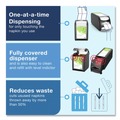 Paper Towel Holders | Tork 7432000 Xpressnap Fit 4.8 x 12.8 x 5.6 Countertop Napkin Dispenser - Black image number 4