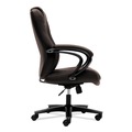 HON | HON HVL402.EN45 17 in. to 21 in. Seat Height 250-lbs. Capacity Executive High-Back Chair - Black/Brown image number 2