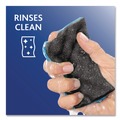 Sponges & Scrubbers | O-Cedar 148377PK 2.63 in. x 4.25 in. x 1 in. Scrunge Heavy-Duty Sponge - Black/Blue (2/Pack) image number 4