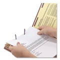File Folders | Smead 14075 2/5-Cut Tab Pressboard Classification Folders with 6 SafeSHIELD Fasteners - Letter Size/Red (10/Box) image number 5