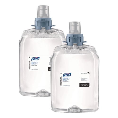 Hand Soaps | PURELL 5213-02 2000 mL Professional HEALTHY SOAP Mild Foam - Fragrance Free (2/Carton) image number 0