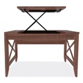 Office Desks & Workstations | Alera WDE4824-T-WA 47.25 in. x 23.63 in. x 29.5 in. to 43.75 in. Sit-to-Stand Table Desk - Modern Walnut image number 4
