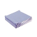 Food Wraps | Paterson WG01014 12 in. x 12 in. Grease-Resistant Food Wrap - Blue Check (5000/Carton) image number 0