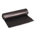 Just Launched | Boardwalk X6639SKKR01 33 in. x 39 in. 33 gal. 1.2 mil Recycled Low-Density Polyethylene Can Liners - Black (100/Carton) image number 0