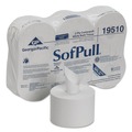  | Georgia Pacific Professional 19510 2-Ply High Capacity Septic Safe Center Pull Tissue - White (6 Rolls/Carton) image number 0