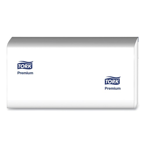 Paper Towels and Napkins | Tork 420580 Premium 9 x 9.5 1-Ply Multifold Towel - White (12/Carton) image number 0