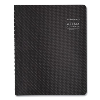 AT-A-GLANCE 70950X45 11 in. x 8.25 in. 12-Month (Jan to Dec) 2026 Vertical-Column Format Contemporary Weekly/Monthly Planner - Graphite Cover