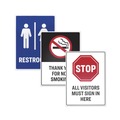 Labels | Avery 61513 Surface Safe 8 in. x 8 in. Inkjet/Laser Printers Removable Label Safety Signs - White (15/Pack) image number 1