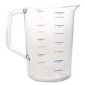  | Rubbermaid Commercial FG321800CLR Bouncer 4-Quart Measuring Cup - Clear image number 1