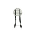 Office & Office Supplies | Iceberg 64573 Rough n Ready 26 in. Seat Height Backless Folding Stool Supports Up to 300 lb - White Seat/Charcoal Base (4/Carton) image number 1