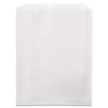  | Bagcraft 300422 Grease-Resistant 6-1/2 in. x 8 in. Sandwich Bags - White (2000/Carton) image number 1