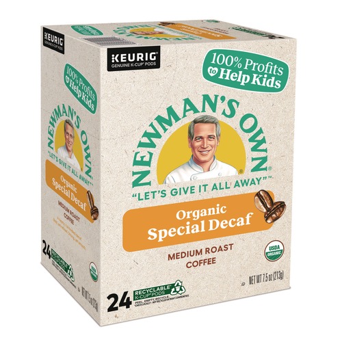 Coffee | Newman's Own Organics 5000351722 K-Cups - Special Decaf (24/Box) image number 0
