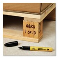 Permanent Markers | Avery 29842 Medium Chisel Tip MARKS A LOT UltraDuty Permanent Markers - Black (12/Box) image number 2