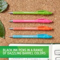 Pens | Paper Mate 2204001 1 mm Medium FlexGrip Ultra Recycled Retractable Ballpoint Pen - Black Ink, Assorted Barrels (1-Dozen) image number 1