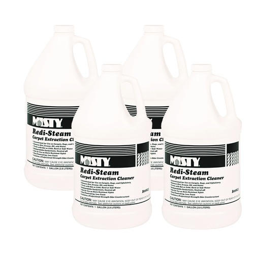 Cleaning & Janitorial Supplies | Misty 1038771 1 Gallon Bottle Redi-Steam Carpet Cleaner - Pleasant Scent (4/Carton) image number 0