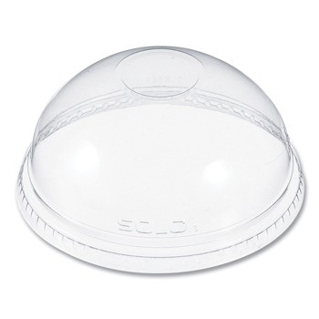 Dart DNR626 5.5 oz to 26 oz Plastic Dome Lid - Clear (1000/Carton)