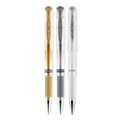Pens | uni-ball 1919997 Signo Gel Impact 1 mm Stick Gel Pen - Assorted Metallic Ink and Barrel Colors/Bold (3-Piece/Set) image number 1