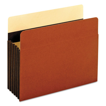 Pendaflex C1534GHD 5.25 in. Expansion Letter Size Heavy-Duty File Pockets - Redrope (10/Box)