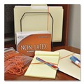 Rubber Bands | Alliance 37336 1 lbs. Box Size 33 0.04 in. Gauge Non-Latex Rubber Bands - Orange (1-Box) image number 2