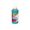 Arts & Crafts Supplies | Crayola 71662 Artista II 16 oz. Bottle Washable Tempera Paint - Turquoise image number 0