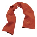 Safety & First Aid | Ergodyne 12441 Chill-Its 6602 29.5 in. x 13 in. One Size Fits Most Evaporative PVA Cooling Towel - Orange image number 0