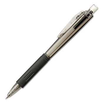  | Pentel AL405A 0.5 mm, HB (#2) Wow! Pencils - Black Lead, Black Barrel (1-Dozen)