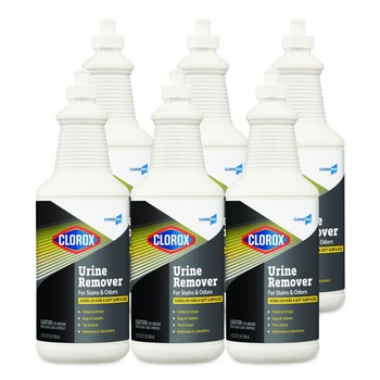 Clorox 31415 32 oz. Pull Top Bottle Urine Remover for Stains and Odors (6/Carton)