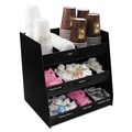 Desktop Organizers | Vertiflex Commercial Grade VFC-1515 14.5 in. x 11.75 in. x 15 in. Vertical Condiment Organizer - Black image number 0