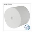  | Scott 07001 2-Ply Septic Safe Essential Extra Soft Coreless Standard Roll Bath Tissue - White (36/Carton) image number 4