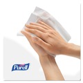 Hand Wipes | PURELL 9026-1M 5 in. x 7 in. Cottony Soft Individually Wrapped Sanitizing Hand Wipes - Unscented, White (1000/Carton) image number 1