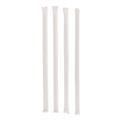 Cutlery | Pactiv Corp. YSTWG1026 10.25 in. Giant Paper-Wrapped Straw - Translucent (1800/Carton) image number 1